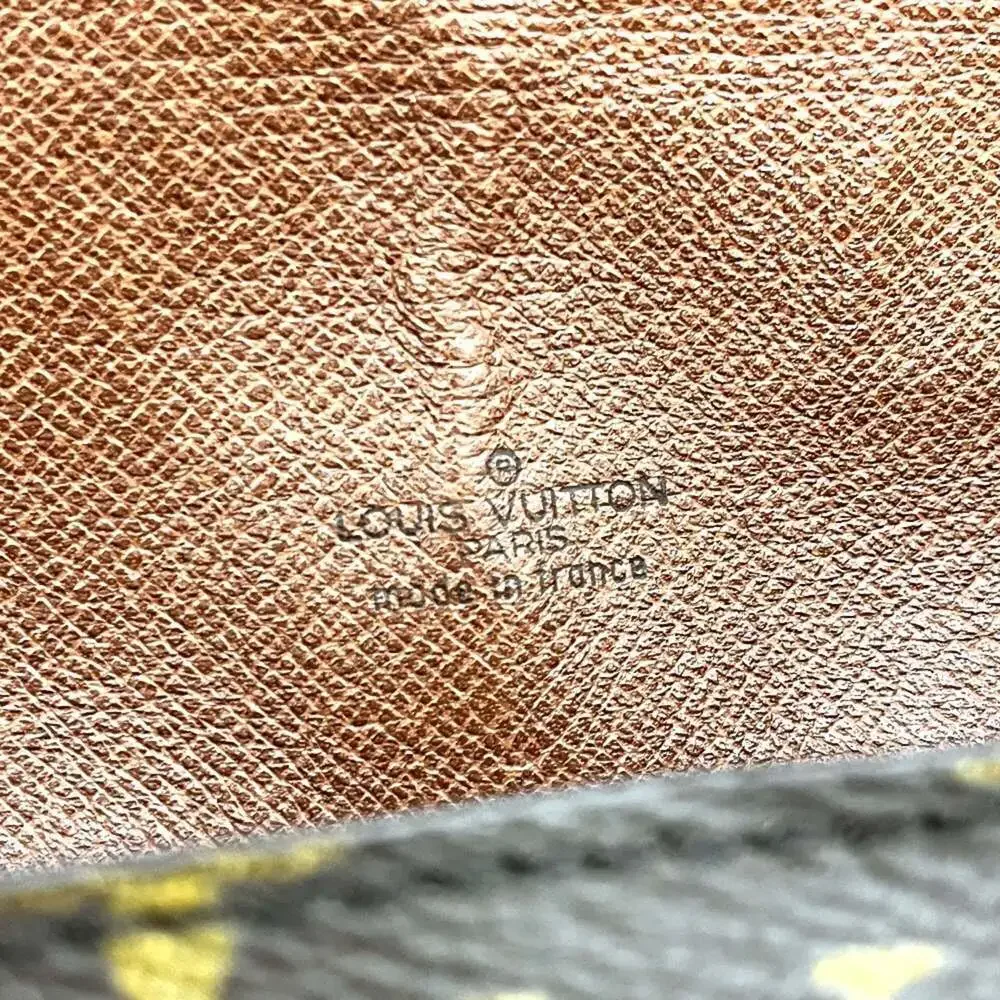 LOUIS VUITTON Brown Monogram Canvas Shoulder Bag